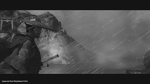 画像ギャラリー No.011のサムネイル画像 / 「Ghost of Tsushima」の“時代劇映画風”トレイラーが公開。往年の時代劇映画の予告編を再現した日本独自の映像