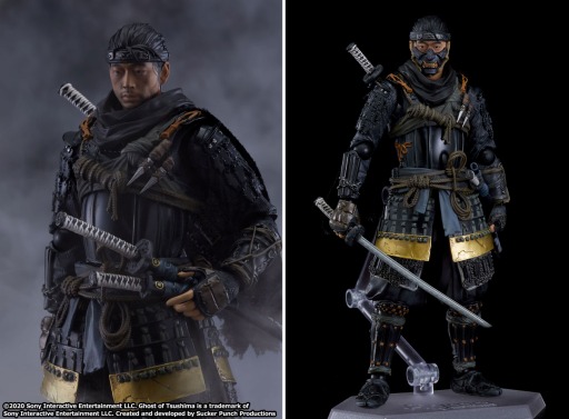 画像ギャラリー No.001のサムネイル画像 / 「Ghost of Tsushima」の境井 仁が可動アクションフィギュア“figma”で登場。予約受付を開始