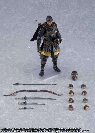 画像ギャラリー No.012のサムネイル画像 / 「Ghost of Tsushima」の境井 仁が可動アクションフィギュア“figma”で登場。予約受付を開始