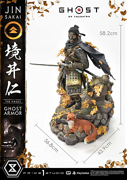 画像ギャラリー No.004のサムネイル画像 / 「Ghost of Tsushima」境井 仁の1/4スタチューが予約受付開始。DXボーナス版は13万1900円（税抜）
