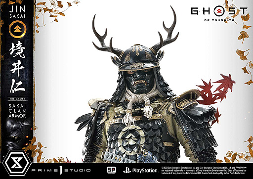画像ギャラリー No.007のサムネイル画像 / プライム1スタジオ,「Ghost of Tsushima」境井 仁のスタチュー第2弾の予約受付を本日開始。“境井家の鎧”をまとった姿の仁が登場