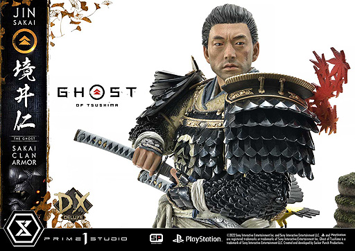 画像ギャラリー No.008のサムネイル画像 / プライム1スタジオ,「Ghost of Tsushima」境井 仁のスタチュー第2弾の予約受付を本日開始。“境井家の鎧”をまとった姿の仁が登場