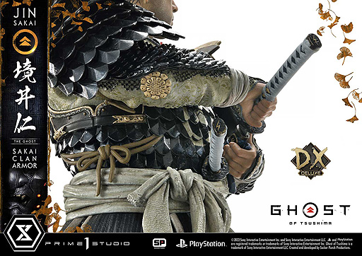 画像ギャラリー No.009のサムネイル画像 / プライム1スタジオ,「Ghost of Tsushima」境井 仁のスタチュー第2弾の予約受付を本日開始。“境井家の鎧”をまとった姿の仁が登場