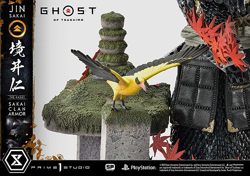 画像ギャラリー No.011のサムネイル画像 / プライム1スタジオ,「Ghost of Tsushima」境井 仁のスタチュー第2弾の予約受付を本日開始。“境井家の鎧”をまとった姿の仁が登場