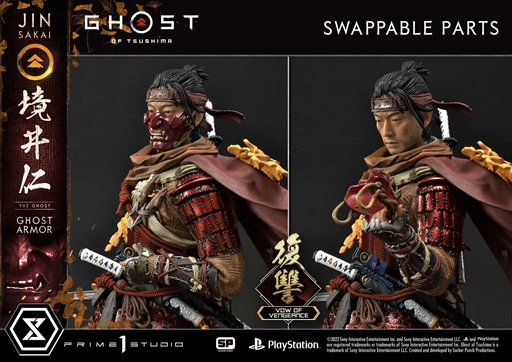 画像ギャラリー No.016のサムネイル画像 / プライム1スタジオ,「Ghost of Tsushima」の境井 仁のスタチュー“雪辱”と“復讐”の予約受付を開始