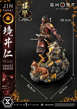 画像ギャラリー No.022のサムネイル画像 / プライム1スタジオ,「Ghost of Tsushima」の境井 仁のスタチュー“雪辱”と“復讐”の予約受付を開始