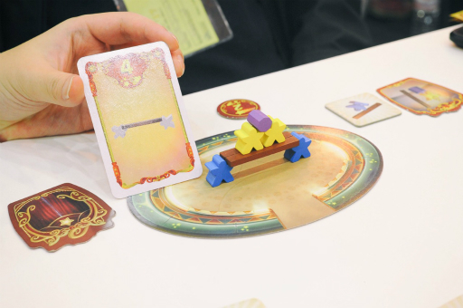 画像ギャラリー No.003のサムネイル画像 / ［SPIEL’17］ミープル達がサーカスで芸術点を競うボードゲーム「Meeple Circus」のプレイレポートをお届け