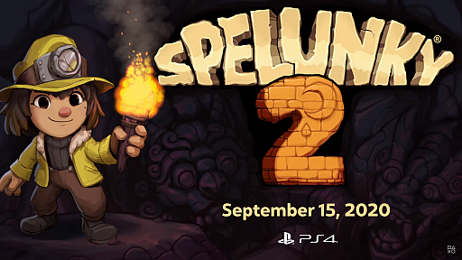画像ギャラリー No.001のサムネイル画像 / 洞窟探索アクション「Spelunky 2」が2020年9月15日にリリース決定