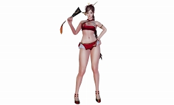画像ギャラリー No.010のサムネイル画像 / 「OVERHIT」，夏イベント第2弾がスタート。新たに水着コスチュームも登場