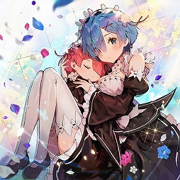 画像ギャラリー No.005のサムネイル画像 / 「OVERHIT」で「リゼロ」コラボが開始。新規SSR+英雄としてエミリア,レムがガチャに登場