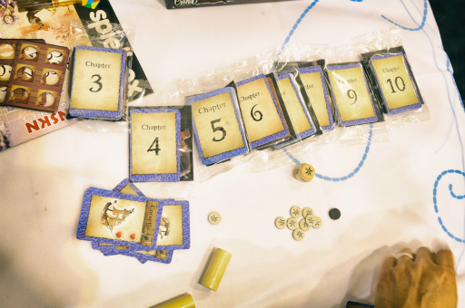 画像ギャラリー No.002のサムネイル画像 / ［SPIEL’17］海賊船クルーの冒険を体験できる，リアルタイム協力型ゲーム「A Tale of Pirates」を遊んでみた