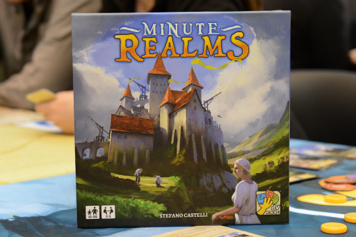 画像ギャラリー No.001のサムネイル画像 / ［SPIEL’17］世界最速のシティービルダーを名乗った「Minute Realm」は，サクサク遊べるカードゲームだった