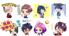 画像ギャラリー No.002のサムネイル画像 / 「あやかし恋廻り」，動くLINEスタンプが本日販売開始