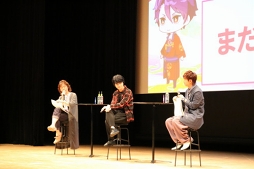画像ギャラリー No.003のサムネイル画像 / 1周年記念キャンペーン情報も公開に。制作秘話が語られた「あやかし恋廻り 第1回ファンミーティング 娯の章」の模様をお届け