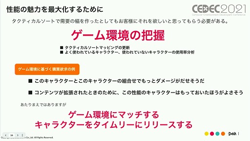 画像ギャラリー No.013のサムネイル画像 / ［CEDEC 2021］「メギド７２」の“こだわり”とは。ゲームデザインやマーケティング施策における具体例と共に解説