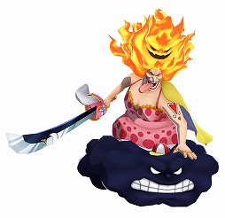 画像ギャラリー No.003のサムネイル画像 / 「ONE PIECE バウンティラッシュ」，ビッグ・マム海賊団のリンリン＆カタクリが登場するバウンティフェスが開催