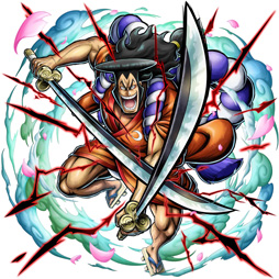 画像ギャラリー No.003のサムネイル画像 / 「ONE PIECE バウンティラッシュ」に光月おでん,河松、菊之丞など,ワノ国のサムライたちが参戦