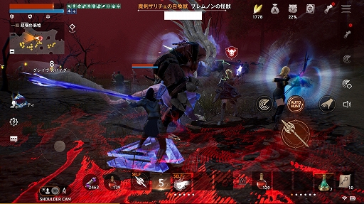 画像ギャラリー No.012のサムネイル画像 / 「リネージュ2M」,二つのモードを切り替えて戦える新武器「槍」が面白い! 待望のコンテンツ「攻城戦」についても紹介