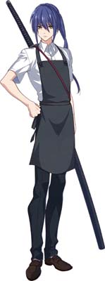 画像ギャラリー No.003のサムネイル画像 / 「乙女剣武蔵」3周年記念，限定招来“潮風ダイヤリー”開催中。エプロン姿手料理剣豪が登場