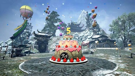 画像ギャラリー No.007のサムネイル画像 / 「ブレイドアンドソウル レボリューション」記念イベント「5周年大祝祭」を開催。巨大な金剛鎚を駆使する新職業「金剛士」参戦