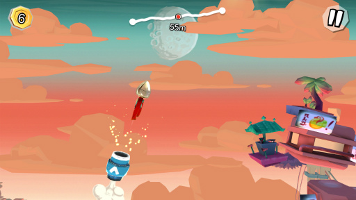 画像ギャラリー No.004のサムネイル画像 / タルからタルへ弾丸移動! スマホ向けアクション「Bullet Boy」を紹介する「(ほぼ)日刊スマホゲーム通信」第1576回