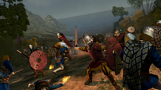 画像ギャラリー No.003のサムネイル画像 / 「Total War Saga: Thrones of Britannia」の最新トレイラーで，エサンドゥーンの戦いに勝利したアルフレッド大王が登場