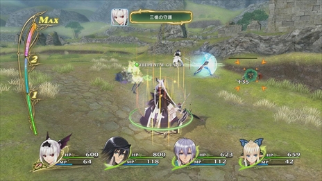 画像ギャラリー No.009のサムネイル画像 / 「シャイニング・レゾナンス リフレイン」，“リフレインモード”で仲間となるエクセラとジーナスの戦闘アクションやイベントの一部を公開
