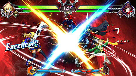 画像ギャラリー No.004のサムネイル画像 / 「BLAZBLUE CROSS TAG BATTLE」（PS4/Switch）が本日発売。BB×P4U×UNI×RWBYのクロスオーバー対戦格闘
