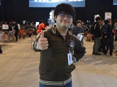 ［EVO Japan］「BLAZBLUE CROSS TAG BATTLE」決勝トーナメントは本日9：00開幕。優勝候補の1人，剛田選手へのインタビューをお届け