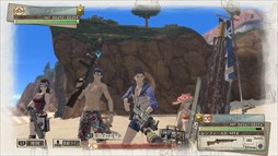 画像ギャラリー No.002のサムネイル画像 / 「戦場のヴァルキュリア4」,DLC第1弾 追加ストーリー(断章)「E小隊、海へ!」本日配信
