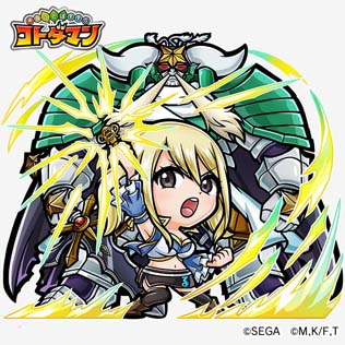 画像ギャラリー No.003のサムネイル画像 / 「共闘ことばRPG コトダマン」でアニメ「FAIRY TAIL」とのコラボイベントがスタート。ゲームにログインしてルーシィをもらおう
