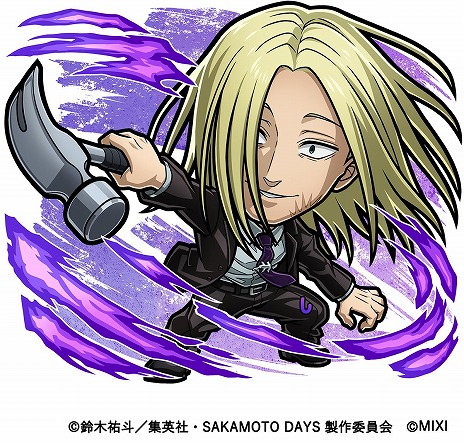 画像ギャラリー No.011のサムネイル画像 / 「コトダマン」×TVアニメ「SAKAMOTO DAYS」コラボを3月26日に開始。坂本太郎や朝倉シン，陸少糖らがコラボ召喚に登場