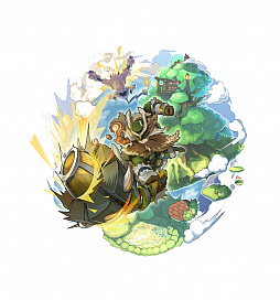 画像ギャラリー No.001のサムネイル画像 / 「ワンダーグラビティ 〜ピノと重力使い〜」,iOS版のクローズドβテストが本日スタート