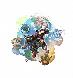 画像ギャラリー No.003のサムネイル画像 / 「ワンダーグラビティ 〜ピノと重力使い〜」,iOS版のクローズドβテストが本日スタート
