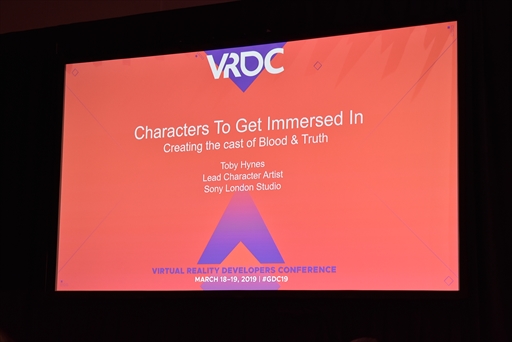 画像ギャラリー No.002のサムネイル画像 / ［GDC 2019］VRの世界をより現実的にするためのキャラクター制作とは。「Blood ＆ Truth」開発者が制作過程を語った
