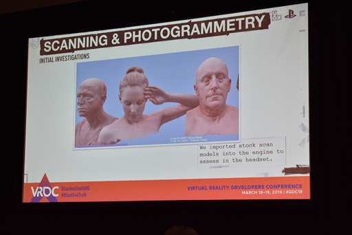 画像ギャラリー No.006のサムネイル画像 / ［GDC 2019］VRの世界をより現実的にするためのキャラクター制作とは。「Blood ＆ Truth」開発者が制作過程を語った