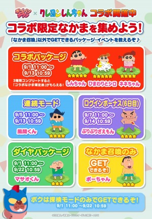 画像ギャラリー No.003のサムネイル画像 / 「LINE ポコパンタウン」×「クレヨンしんちゃん」コラボが本日より開催
