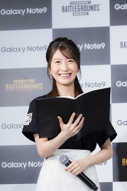 画像ギャラリー No.003のサムネイル画像 / Galaxy Note9×PUBG MOBILEコラボPRイベントレポート。最上もがさん，れいしーさんがデモプレイでドン勝！ 