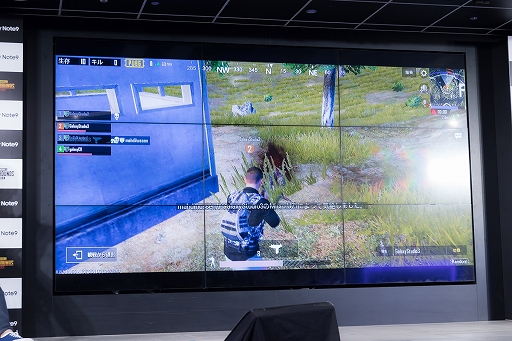 画像ギャラリー No.029のサムネイル画像 / Galaxy Note9×PUBG MOBILEコラボPRイベントレポート。最上もがさん，れいしーさんがデモプレイでドン勝！ 