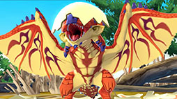 画像ギャラリー No.010のサムネイル画像 / 「モンハン」シリーズ初のRPG「モンスターハンター ストーリーズ」がスマホに登場。有料版にデータ引き継ぎ可能な無料版も同時リリース