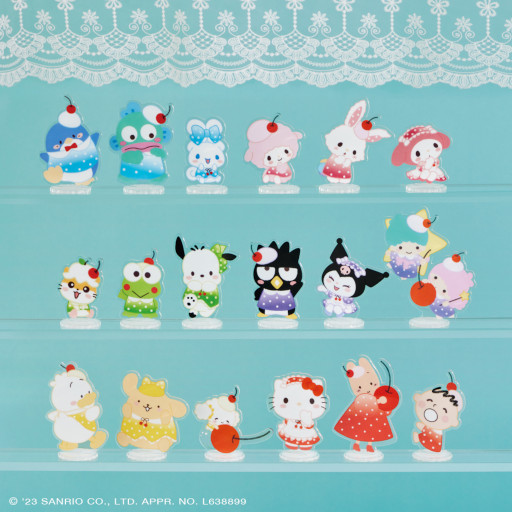 画像ギャラリー No.002のサムネイル画像 / “2023年サンリオキャラクター大賞”連動企画「ナムコで推し色!〜カラフルクリームソーダ〜」,全国のnamcoと“とるモ”で開催