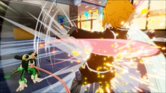 画像ギャラリー No.008のサムネイル画像 / 「僕のヒーローアカデミア One's Justice」のプレイアブルキャラクター「蛙吹梅雨」「八百万百」「上鳴電気」のバトルタイプを紹介