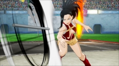 画像ギャラリー No.018のサムネイル画像 / 「僕のヒーローアカデミア One's Justice」のプレイアブルキャラクター「蛙吹梅雨」「八百万百」「上鳴電気」のバトルタイプを紹介