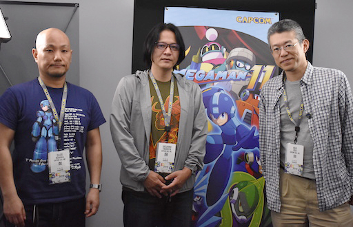 画像ギャラリー No.004のサムネイル画像 / ［E3 2018］30周年を機に再び活気づく「ロックマン」シリーズ。最新作への思いを土屋和弘氏，小田晃嗣氏，野中大三氏に聞いた