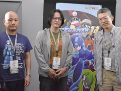 ［E3 2018］30周年を機に再び活気づく「ロックマン」シリーズ。最新作への思いを土屋和弘氏，小田晃嗣氏，野中大三氏に聞いた