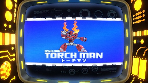 画像ギャラリー No.004のサムネイル画像 / 「ロックマン11」,新たなボスキャラクター「トーチマン」を紹介。ステージでは手強い敵と炎のトラップが待ち受ける