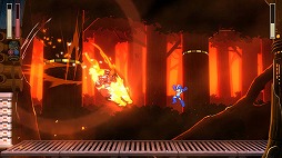 画像ギャラリー No.006のサムネイル画像 / 「ロックマン11」,新たなボスキャラクター「トーチマン」を紹介。ステージでは手強い敵と炎のトラップが待ち受ける