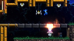 画像ギャラリー No.007のサムネイル画像 / 「ロックマン11」,新たなボスキャラクター「トーチマン」を紹介。ステージでは手強い敵と炎のトラップが待ち受ける