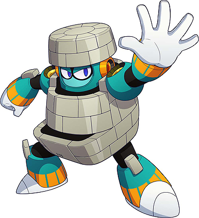画像ギャラリー No.005のサムネイル画像 / 「ロックマン11 運命の歯車!!」,各キャラのサンプルボイスが公開。ブロックマン,ヒューズマンのイラストとボイスキャストも