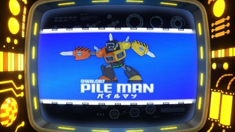 画像ギャラリー No.005のサムネイル画像 / 「ロックマン11 運命の歯車！！」，ボスキャラクター「パイルマン」が公開。高速突進攻撃が得意な建築支援ロボット